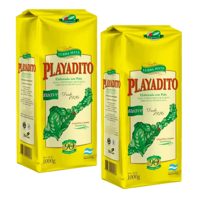 Yerba Mate Con Palo Playadito X 2 Kg Tkp