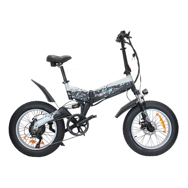 Bicicleta Eléctrica Plegable Gyroor Eb028 R20 Para Adultos
