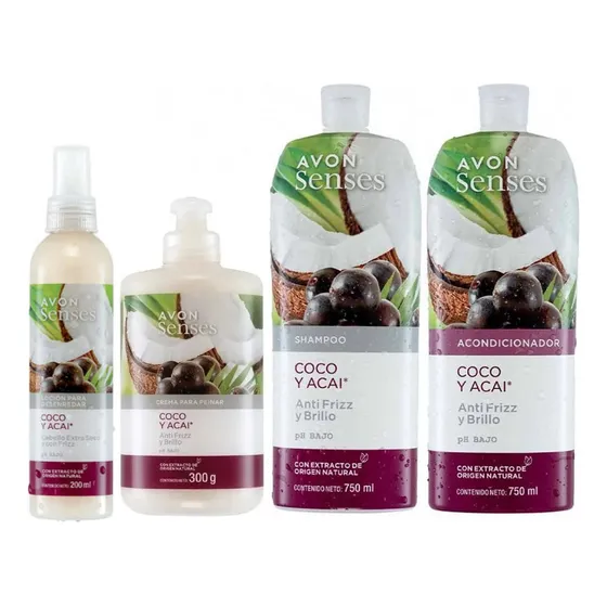 Set X4 Shampoo +ac Coco Y Acai - mL a $14725