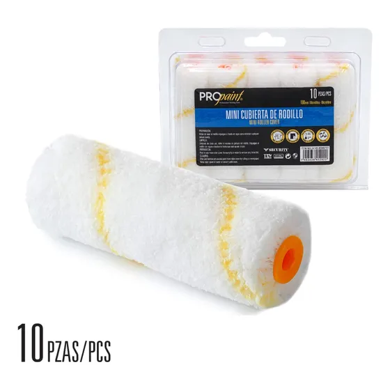 Funda Camisa Para Rodillo 4 Pulgadas (pack X 10 Unid)
