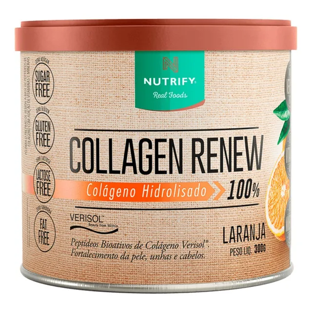 Collagen Renew Hidrolisado Nutrify - 300g - Colágeno Verisol