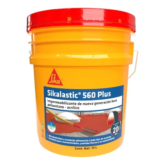 Sika Impermeabilizante Líquido Sikalastic 560 Plus 19 L