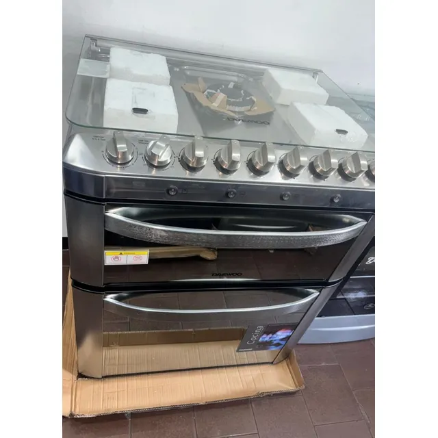 Cocina Doble Horno Daewoo 5hornillas