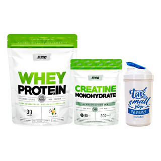 Star Nutrition Combo Whey Protein 2lb + Creatina 300g + Vaso Star Nutrition Combo Whey Protein 2lb + Creatina 300g + Vaso