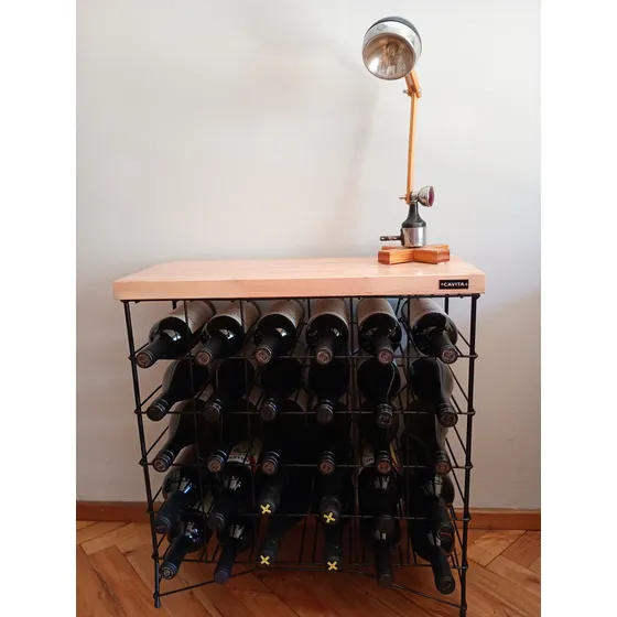 Cavita Tunuyan Bodega Cava Vinoteca Hierro Madera  30 Bot