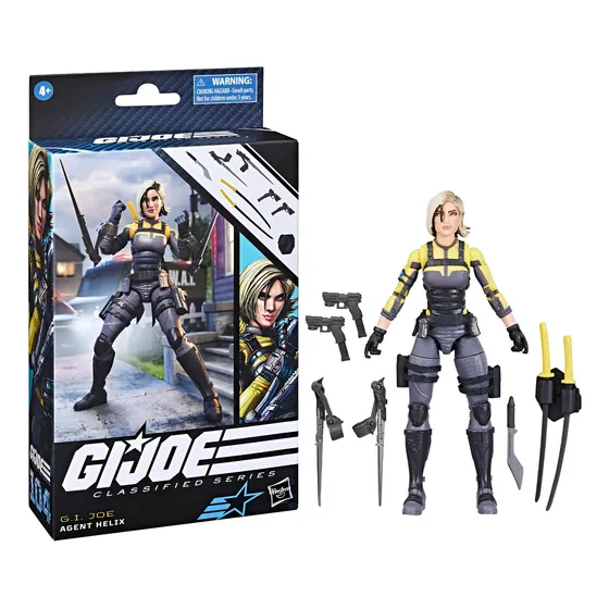 Figura de acción Agent Helix de Hasbro