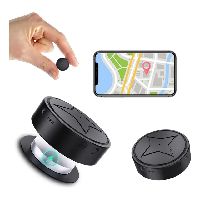 Vehículo Antirrobo Magnético Mejorado Gps Tracker Jefuzh 202
