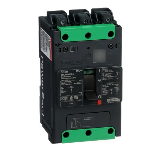Interruptor Termomagnético Bdl 3p 70a Schneider Bdl36070lu