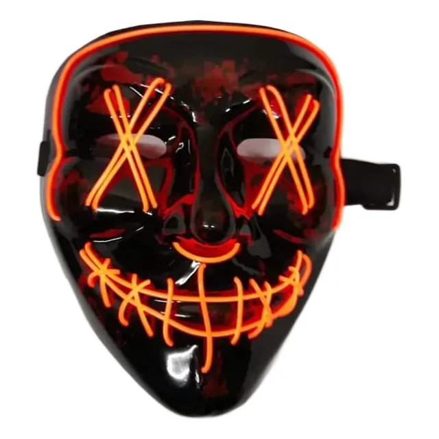 Mascara Led La Purga (pack X 2) Máscaras Halloween Inc/envio