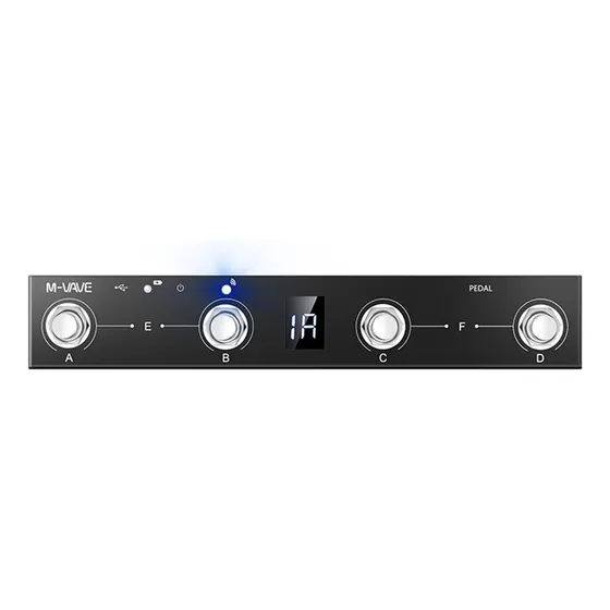 Controlador Midi Bluetooth Pedal Midi Página Turner