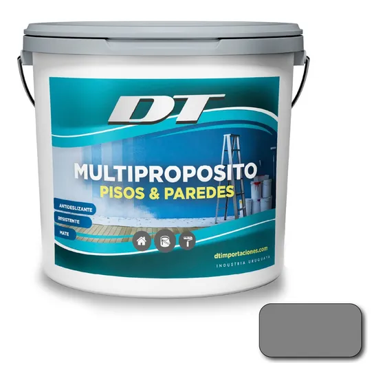 Pintura De Pisos Y Paredes Multipropósito 4 Lt. | 15 Colores