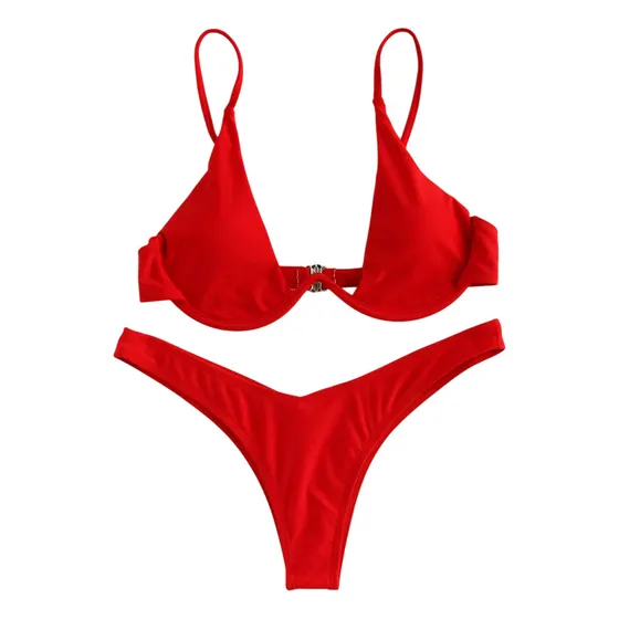 Traje De Baño Para Damas De Dos Piezas Bikini