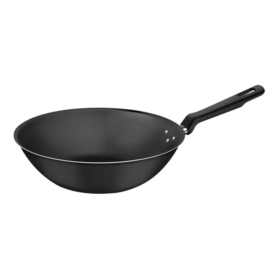 Sartén Antiadherente Tramontina para Wok Profundo Color Grafito de 3.6 L | Cuotas sin interés