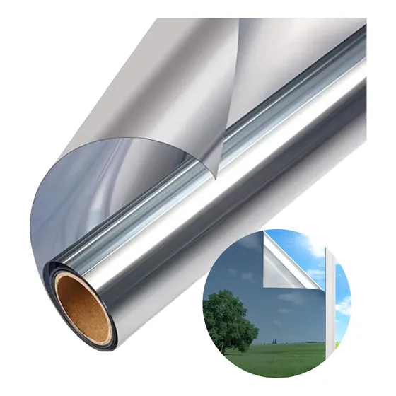Película Vidrio Espejo Ventanas 75cm*5mts Papel Adhesivo