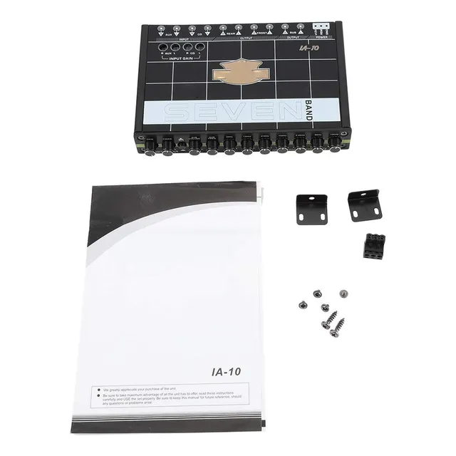 Ecualizador Audio Para Coche 1 Pc Material Hierro 7-band Car