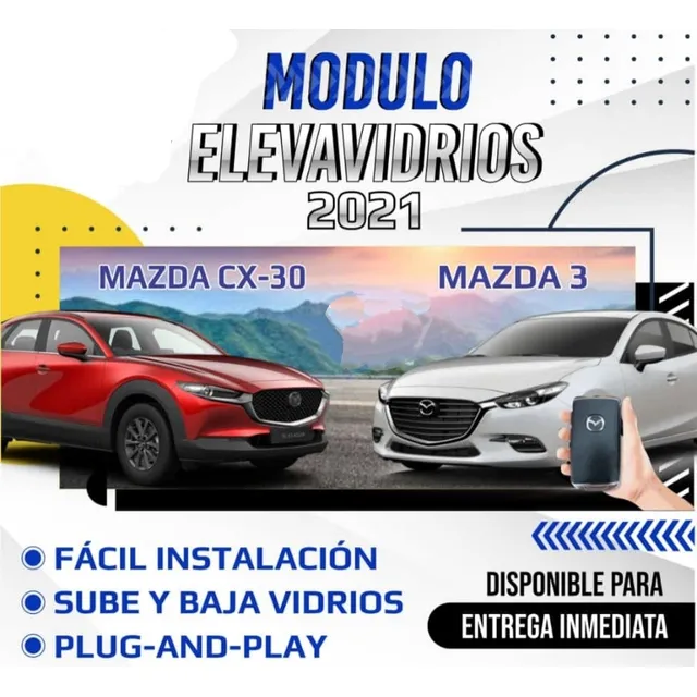 Módulo Eleva Alza Vidrios Original Mazda 3 Cx30 2020-23