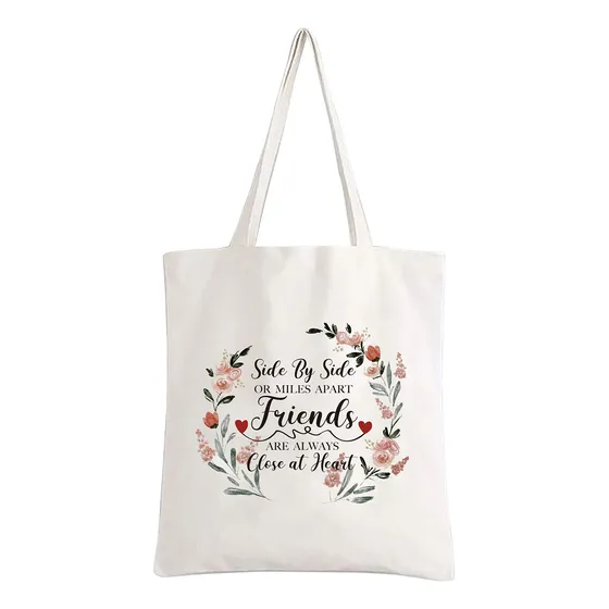 Bolsa Maquillaje Para Amistad Mano Lado Mil Apart Lona Larga