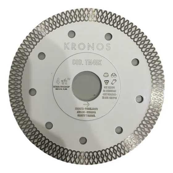 Disco De Diamante Turbo 4.5 Pulgadas Kronos Granito/cuarcita