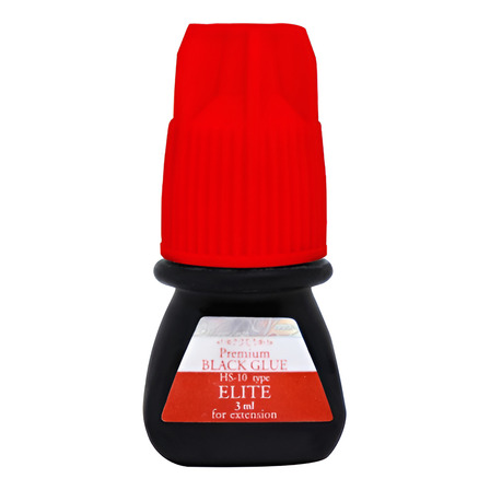 Cola Para Extensão De Cílios Elite Hs Chemical Preto 3ml Cola Para Extensão De Cílios Elite Hs Chemical Preto 3ml