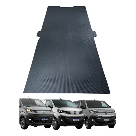 Tapete Borracha Protetor Do Baú Expert Scudo Jumpy 2016/2025 Preto