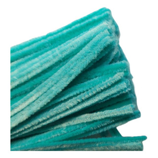 Limpiapipas O Chenil Verde Agua. Con 200 Piezas. Limpiapipas O Chenil Verde Agua. Con 200 Piezas.