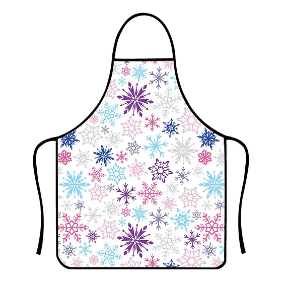 Lucleag Delantal Copo Nieve Para Invierno Navidad Cena Casa