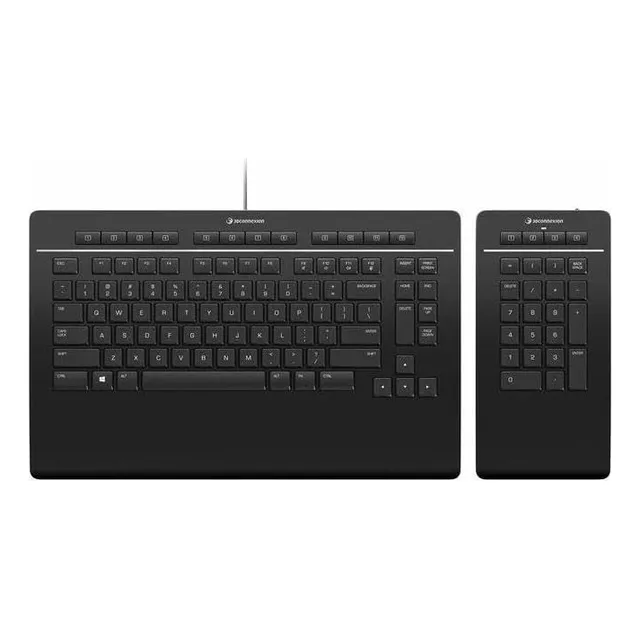 Teclado Pro Con Numpad 3dconnexion/ Gris