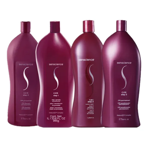 Kit Senscience C.p.r. Step Completo (4 Produtos)