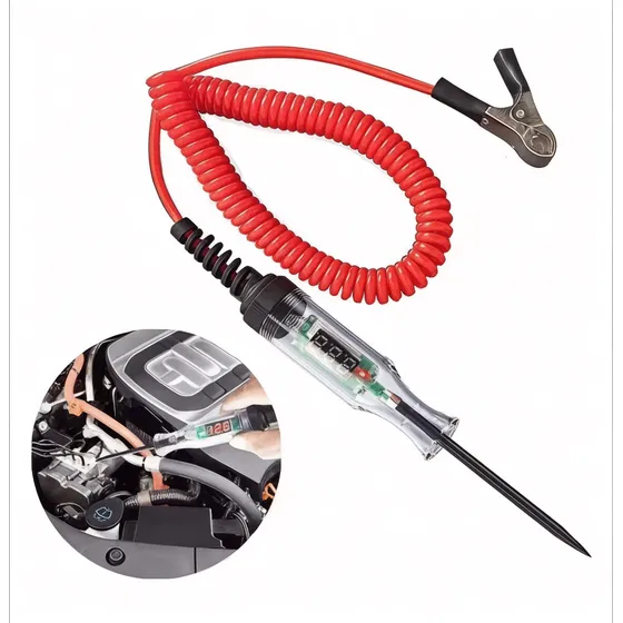Tester Busca Polo Digital 3v A 48v Probador Fusibles Auto