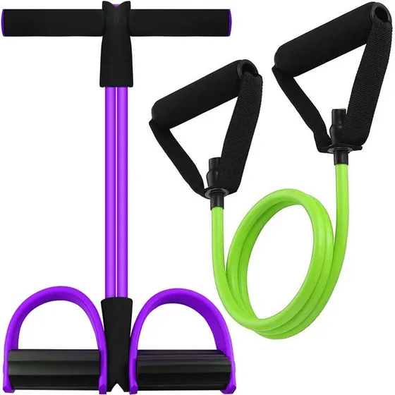 Kit 2 Elasticos Malhar Extensor Academia Treino Pilates Fit