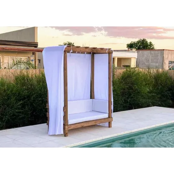Cama Balinesa Reposeras Cama Exterior Playa Piscina