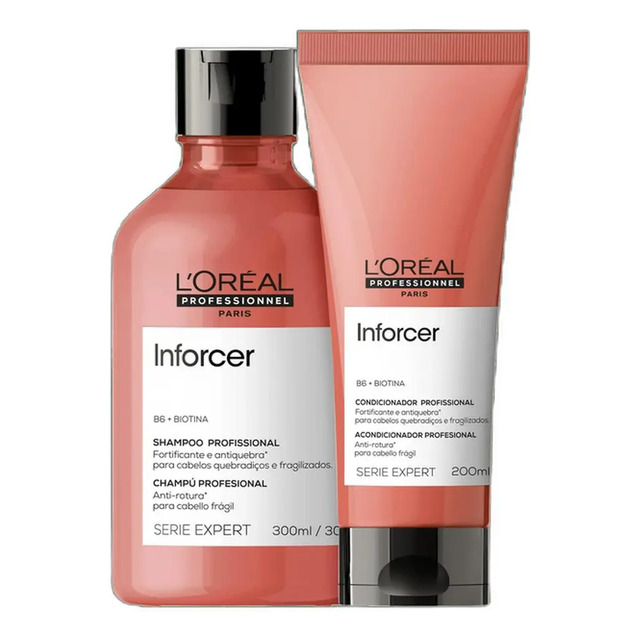 Kit L'oréal Professionnel Inforcer Duo (2 Produtos) Única Kit L'oréal Professionnel Inforcer Duo (2 Produtos) Única