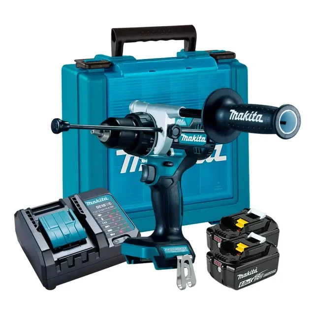 Parafusadeira Furadeira 18v Dhp486 Makita 2 Bat 6a Maleta Nf