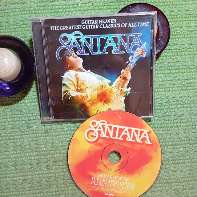 Santana Guitar Heaven Cd Solo Joyas Colección 2024 Cp