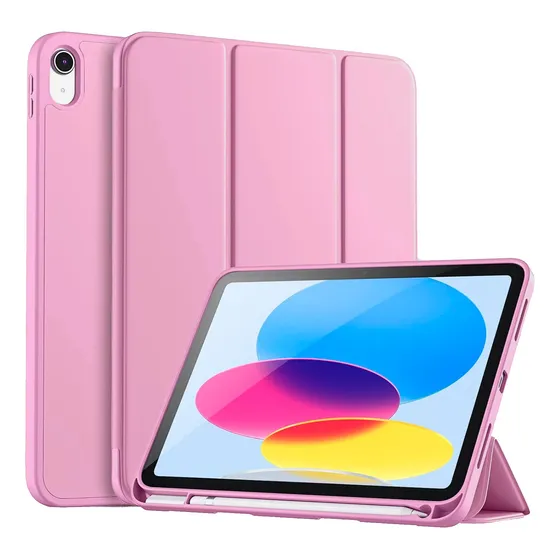 Funda Smart Case Para iPad 11 A16 iPad 10 Gen Porta Pencil
