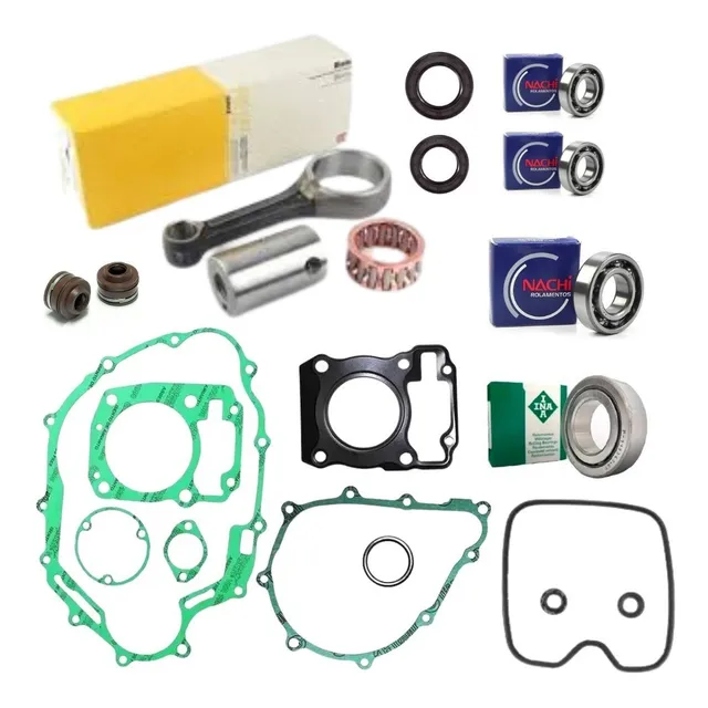 Kit Peças Motor Titan 150 Fan 150 Rolamentos Juntas Retentor