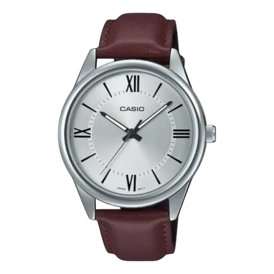 Reloj Casio Hombre Mtp-v005l-7b5udf /analógico Número Romano