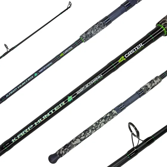 Caña Caster Karp Hunter 2.70m Pesca Rio Carpas 30 Lb 80-150g