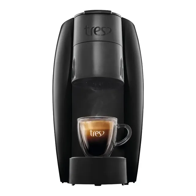 Cafeteira Tres Corações Lov Automática Preta-brilhante Cor Preto Preto Brilhante...
