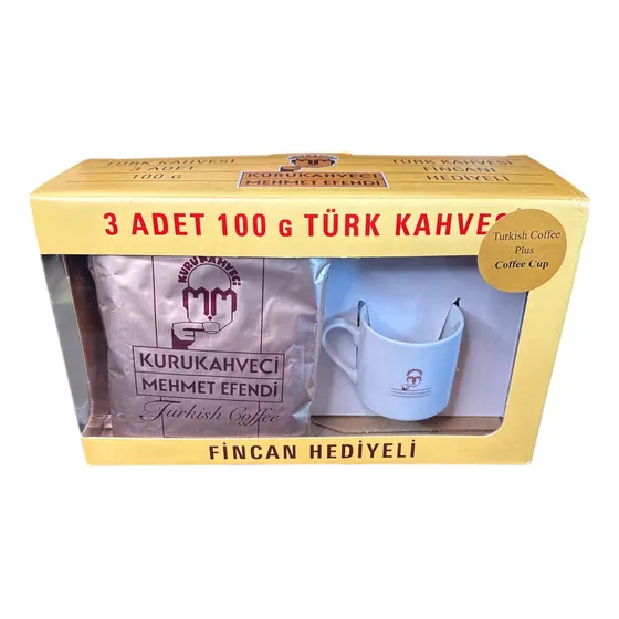 Café Turco Kurukahveci 300g + Taza Regalo - Sabor Exquisito