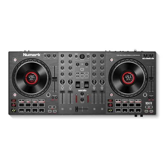 Controladora De 4 Decks Numark Ns4fx