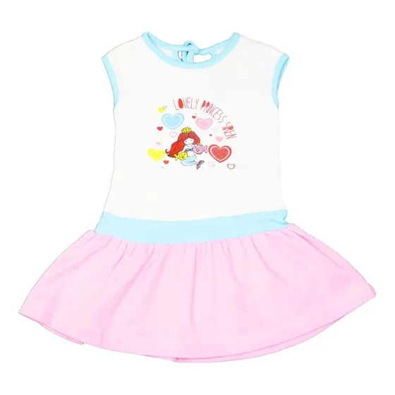 Vestido De Niña Bebe 1 Pieza Turpialito Multicolor