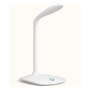 Abajur Led Touch Branca Luminaria Mesa Articulada Flexivel Abajur Led Touch Branca Luminaria Mesa Articulada Flexivel