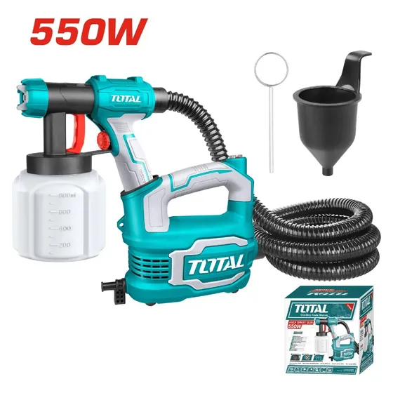 Pistola Rociadora De Pintura Paint Zoom 550w Marca Total