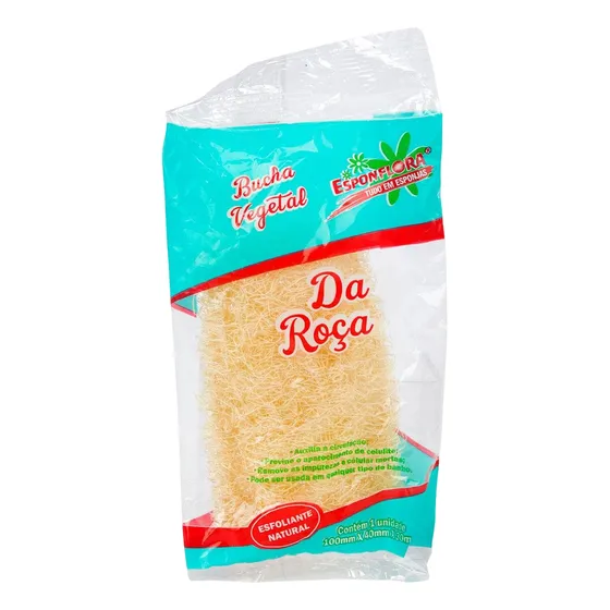 Bucha Esponja Vegetal Com Nota Fiscal 100% Natural