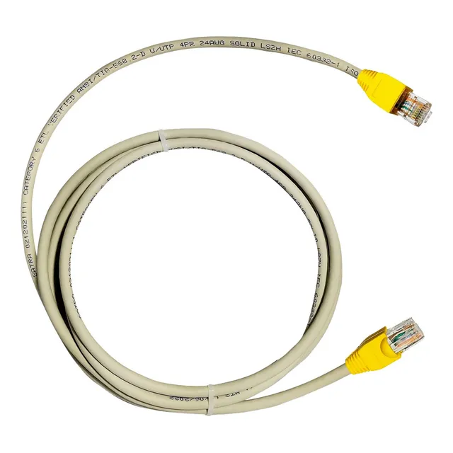 Cable De Internet Cat 6 Utp Cobre Puro 5mts Gris Satra