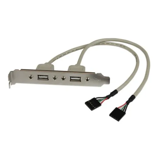 Adaptador De Placa Usb A Hembra De 2 Puertos Startech 