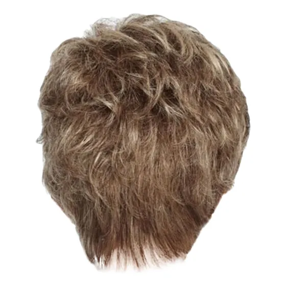 I Wig Fashion Sexy Full Bangs Short Brown Styling Co Para Mu