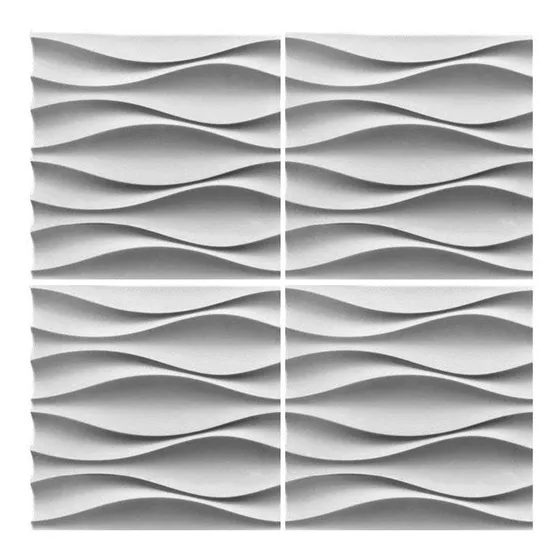 Molde Modelo Buds De 50x50 Para Panel 3d - Yeso O Concreto.