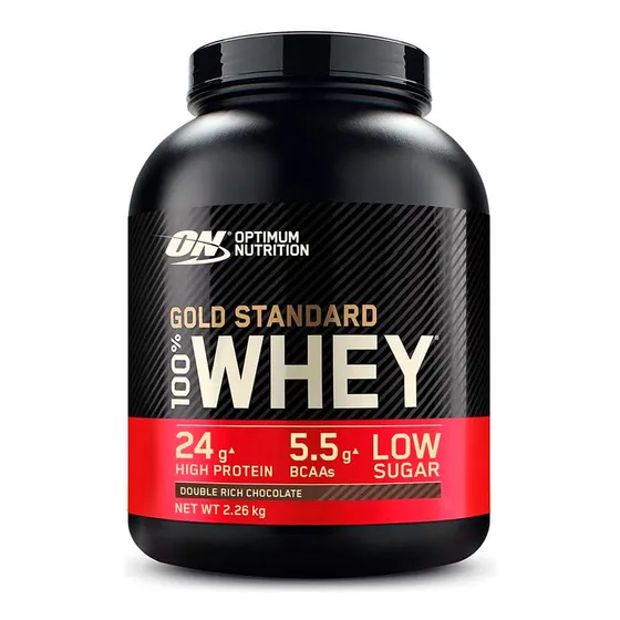 Proteína Optimum Nutrition 100% Whey Gold 74 Servicios 5lbs